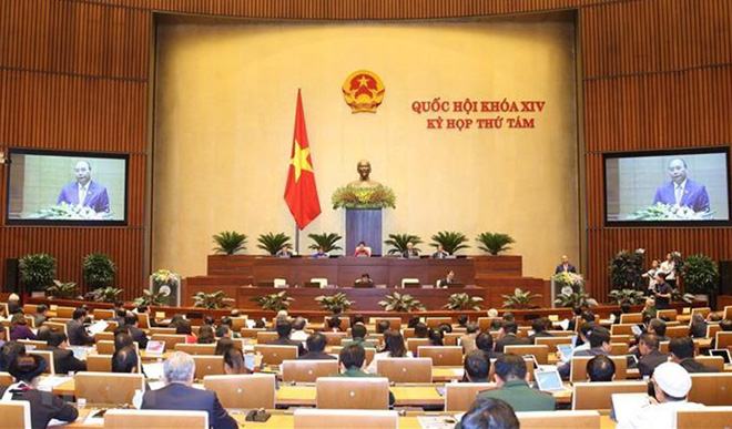 Thủ tướng Chính phủ Nguyễn Xuân Phúc trình bày Báo cáo về kết quả thực hiện kế hoạch phát triển kinh tế - xã hội năm 2019; kế hoạch phát triển kinh tế-xã hội năm 2020.