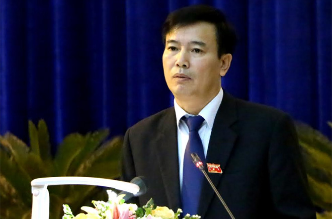 Ông Hồ Đức Hợp - Giám đốc Sở Tài nguyên và Môi trường tỉnh Yên Bái.