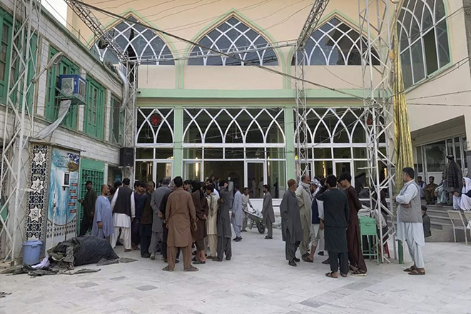 IS nhận trách nhiệm vụ tấn công nhà thờ Hồi giáo ở Afghanistan hôm 15.10.