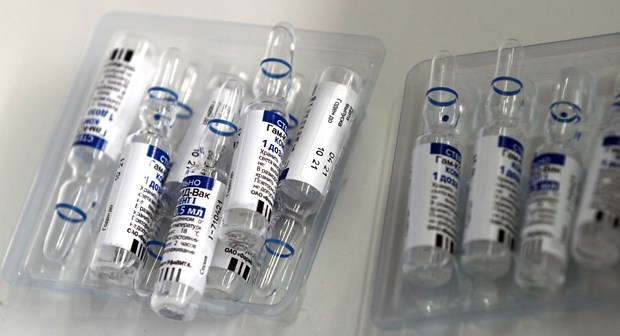 Vaccine ngừa COVID-19 Sputnik V của Nga.