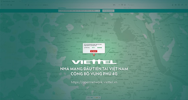 Lần đầu tiên tại Việt Nam, khách hàng Viettel được kiểm tra chất lượng mạng 4G