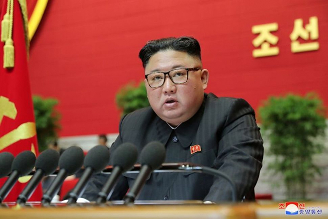 Chủ tịch Triều Tiên Kim Jong Un.