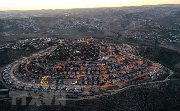 Khu định cư Tekoa của Israel tại khu Bờ Tây.