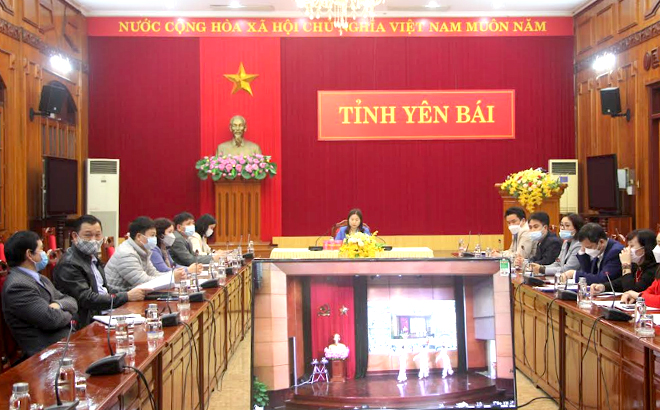 Quang cảnh Hội nghị tại điểm cầu keo bong da m88.