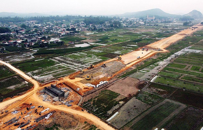 Nhà thầu thi công dự án cao tốc Bắc-Nam đoạn Nghi Sơn-Diễn Châu.