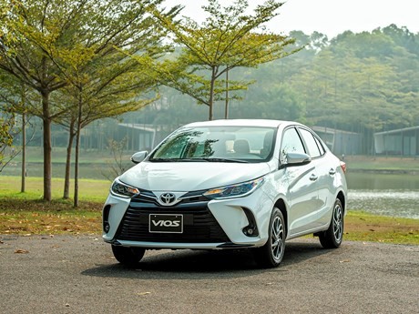 Toyota Vios đứng đầu danh sách 10 xe bán chạy nhất thị trường năm 2022.