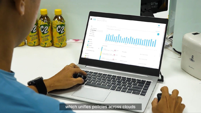 Các giải pháp của Cisco mang đến cho đội ngũ CNTT của URC khả năng hiển thị toàn diện và chi tiết.