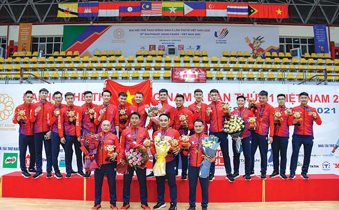 Việt Nam giành Huy chương Vàng Sea Games 31.