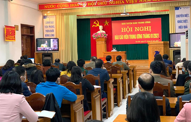 Các đại biểu tham dự Hội nghị tại điểm cầu download tại m88 vin.
