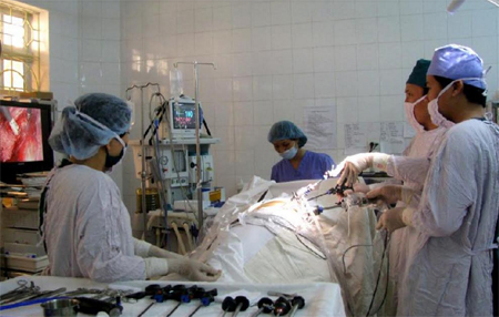 Bệnh viện Đa khoa khu vực Nghĩa Lộ triển khai nhiều kỹ thuật mới, hạn chế bệnh nhân chuyển tuyến.