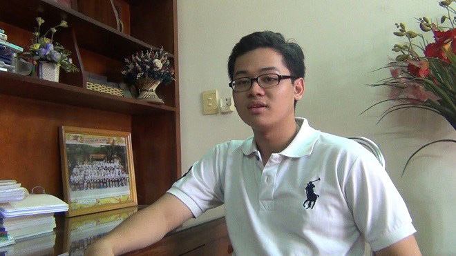 Nguyễn Trung Duy Anh - Thí sinh đạt 30 điểm khối B: Thần tượng bố mẹ, ước mơ trở thành bác sĩ từ nhỏ. Ảnh LDO