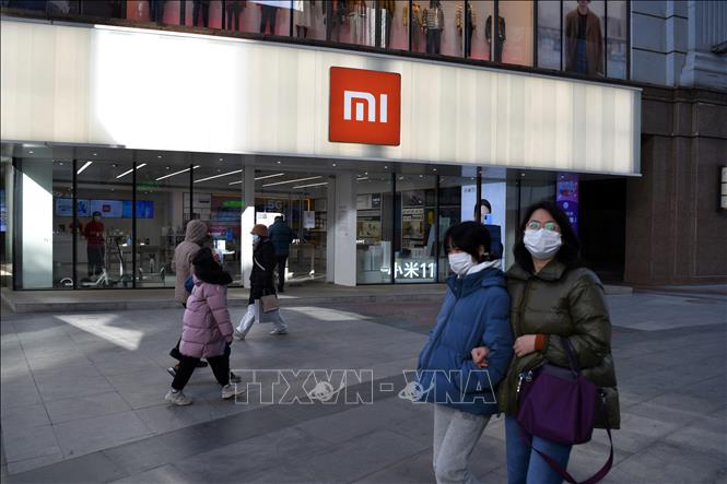 Một cửa hàng của Xiaomi ở Bắc Kinh, Trung Quốc, ngày 15/1/2021.