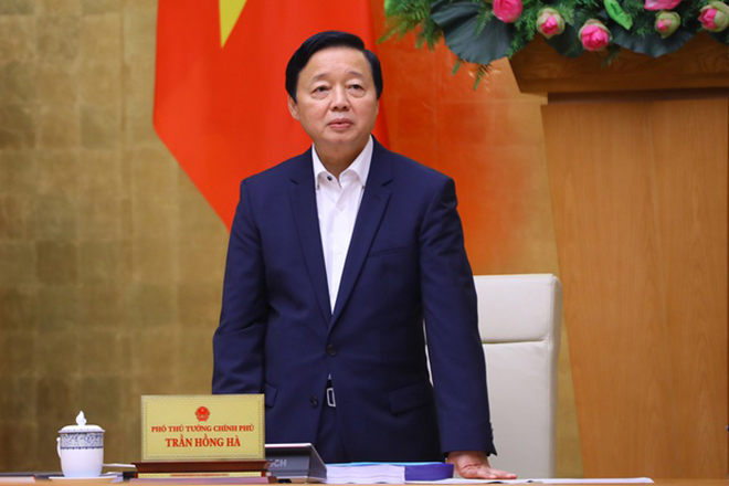 Phó Thủ tướng Trần Hồng Hà yêu cầu cơ quan soạn thảo thống kê, xác định mức độ quan tâm của người dân, xã hội đối với từng nhóm vấn đề trong dự thảo Luật Đất đai (sửa đổi), thể hiện qua số lượng ý kiến đóng góp