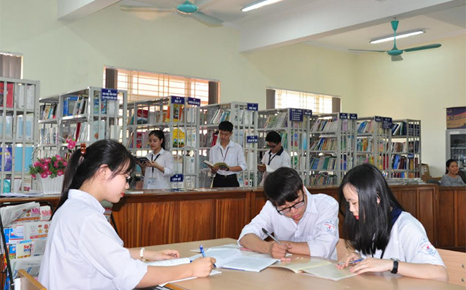 Nhiều học sinh Trường THPT Chuyên Nguyễn Tất Thành có chứng chỉ IELTS trước Kỳ thi tốt nghiệp THPT 2021.