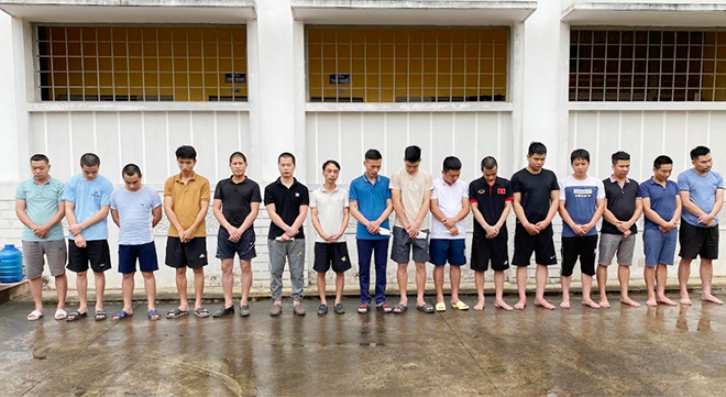 m88 com ca cuoc the thao đối tượng tại cơ quan Công an.