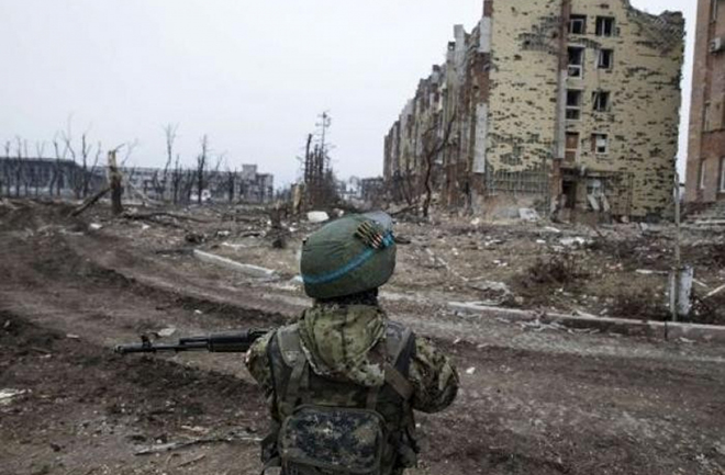 Giao tranh đang diễn ra ác liệt tại Donbass, miền Đông Ukraine. (Ảnh minh họa)