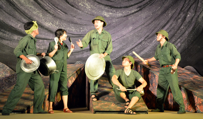 Má»t cáº£nh trong vá» diá»n.