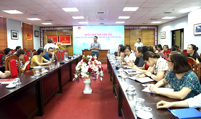Toàn cảnh khóa đào tạo.