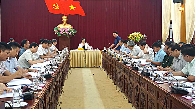 Ban Thường vụ Tỉnh ủy cho ý kiến vào các nội dung công tác chuẩn bị Đại hội điểm Đảng bộ huyện Văn Yên, nhiệm kỳ 2020 - 2025.