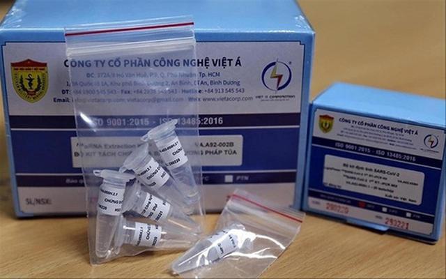 Kit xét nghiệm của Việt Á đã bị Bộ Y tế thu hồi số đăng ký lưu hành.