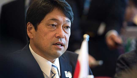 Bộ trưởng Quốc phòng Nhật Bản Itsunori Onodera.