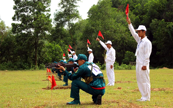 CÃ¡c VÄV thi Äáº¥u mÃ´n báº¯n sÃºng.