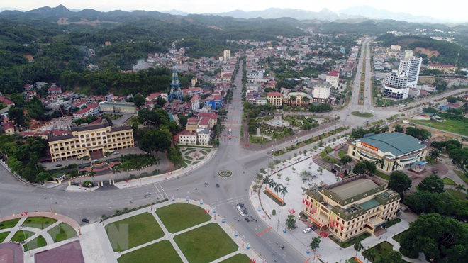 Quang cảnh thành phố Yên Bái