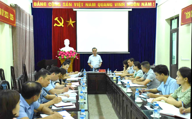 Quang cảnh buổi giám sát