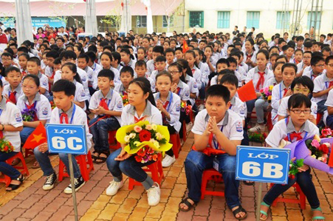 Khai giảng năm học mới vào ngày 5/9/2020. (Ảnh minh họa)