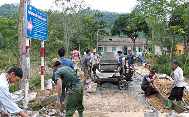 Huyện Trấn Yên sử dụng hiệu quả vốn đầu tư cho lĩnh vực xây dựng cơ bản theo hướng tập trung, sắp xếp theo thứ tự ưu tiên cho các công trình có trọng tâm, trọng điểm đảm bảo tiết kiệm, chống lãng phí.