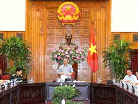 Thủ tướng Nguyễn Xuân Phúc chủ trì phiên họp Ban Chỉ đạo Nhà nước về xây dựng và phát triển công nghiệp quốc phòng, an ninh.